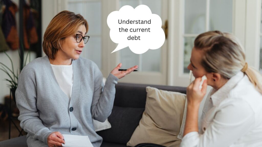 Step 1- Understand the current debt 
